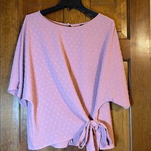 SHEIN Blush Textured Top